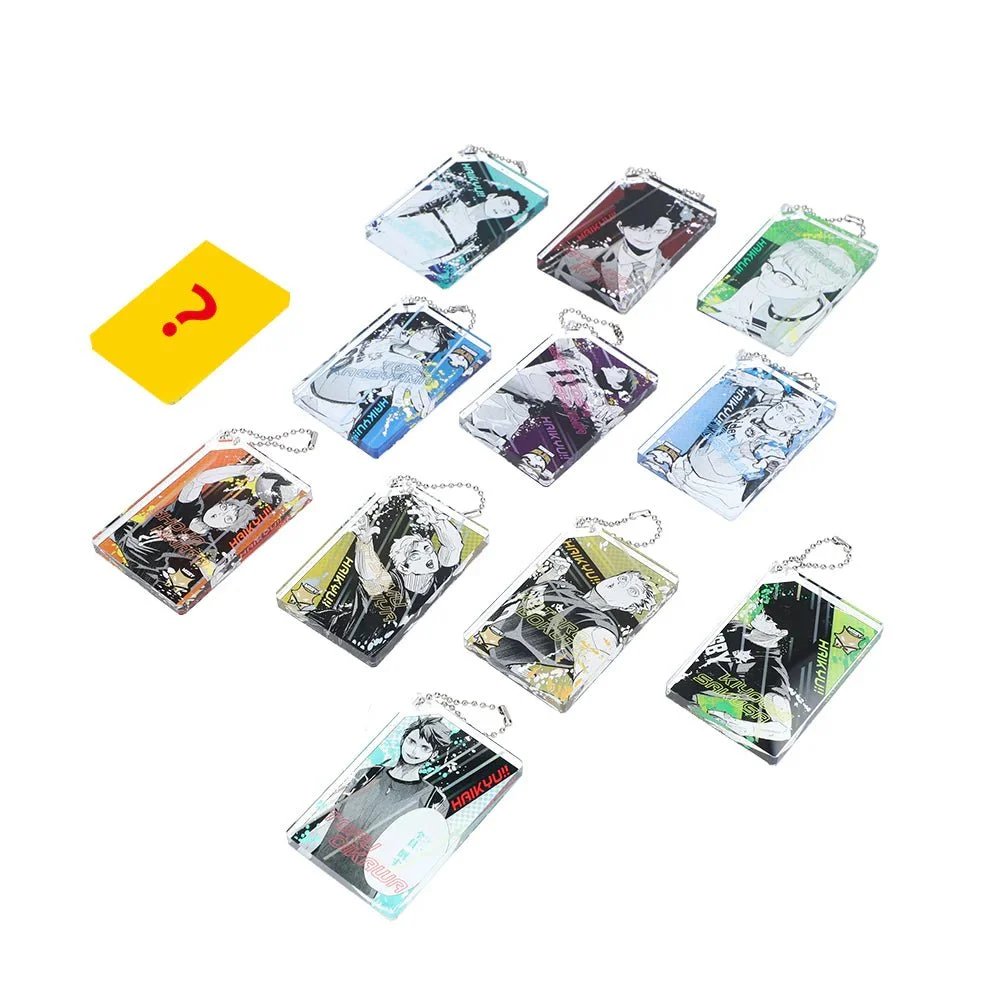 Haikyuu!! Oikawa Domino Style Acrylic Keychain Collection 11 Types Plus 1 Secret
