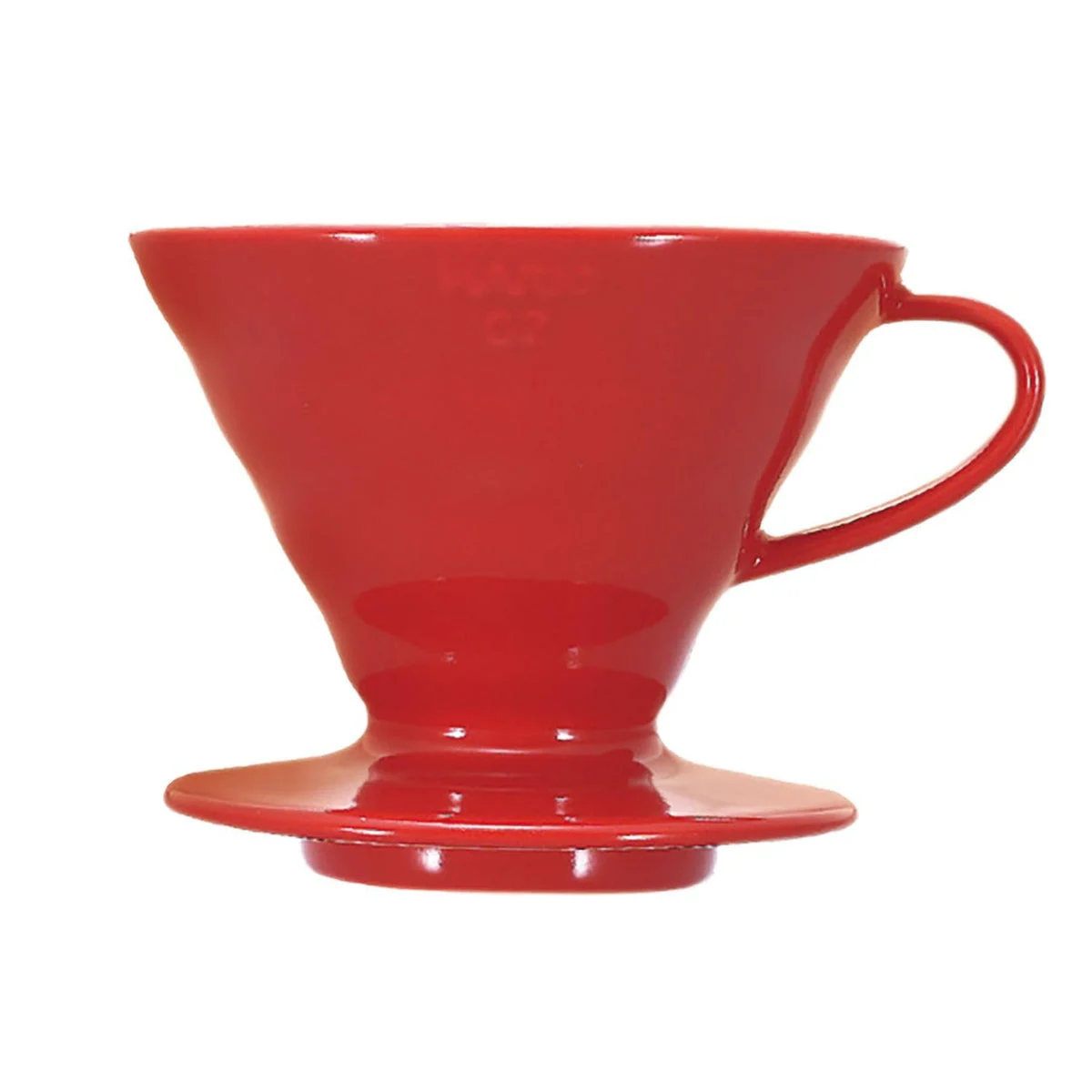 HARIO Dripper caffè V60 in ceramica 02 rosso 1-4 tazze VDCR-02-R