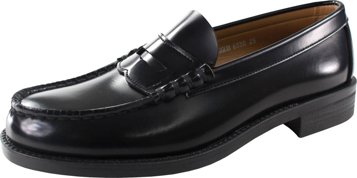 HARUTA Mocassini Uomo 3E Pelle Sintetica 6550 Nero
