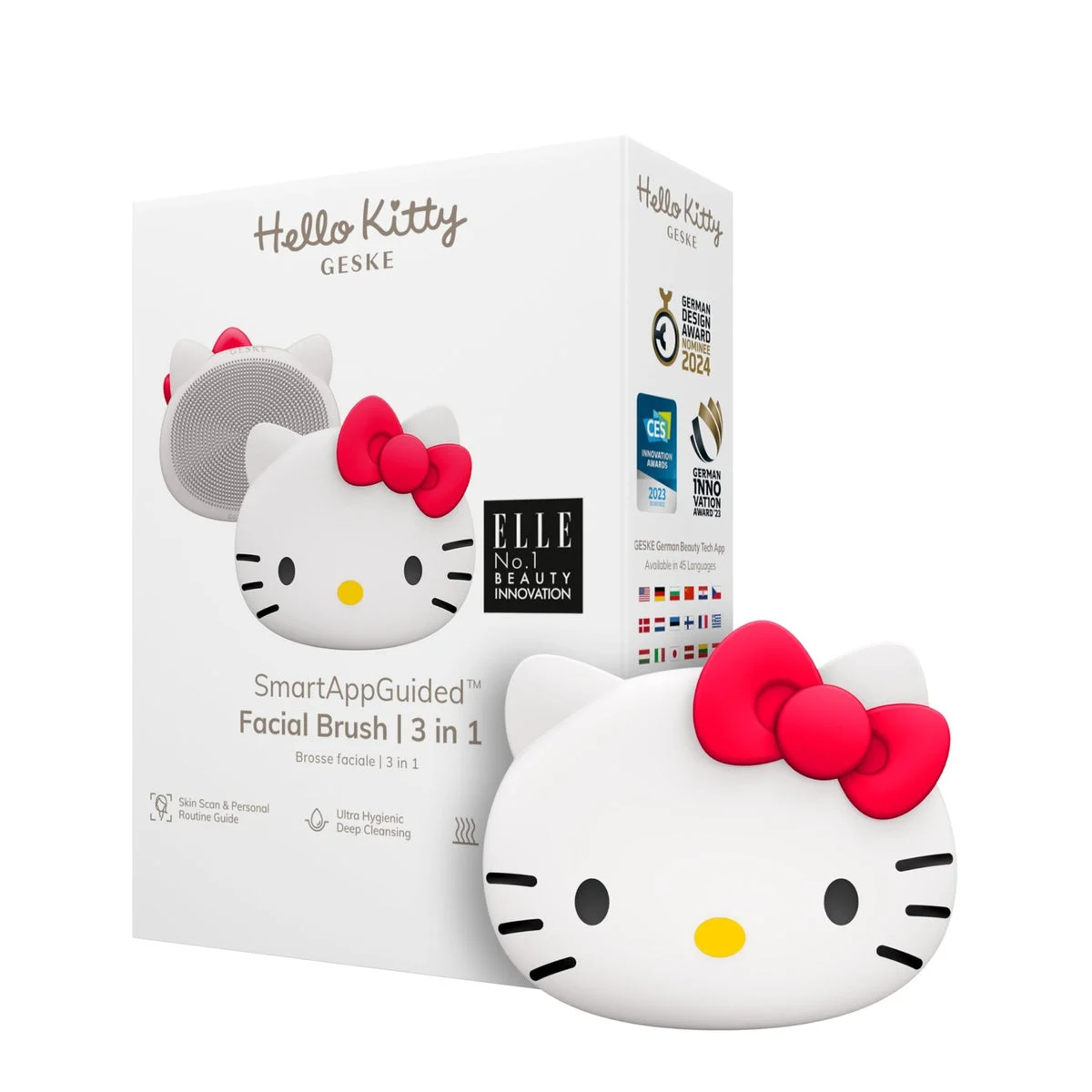 Hello Kitty 3 in 1 Facial Cleansing Brush by GESKE