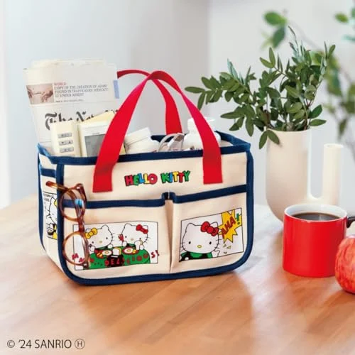 HELLO KITTY 50th ANNIVERSARY SPECIAL BOOK Interior Tote ver