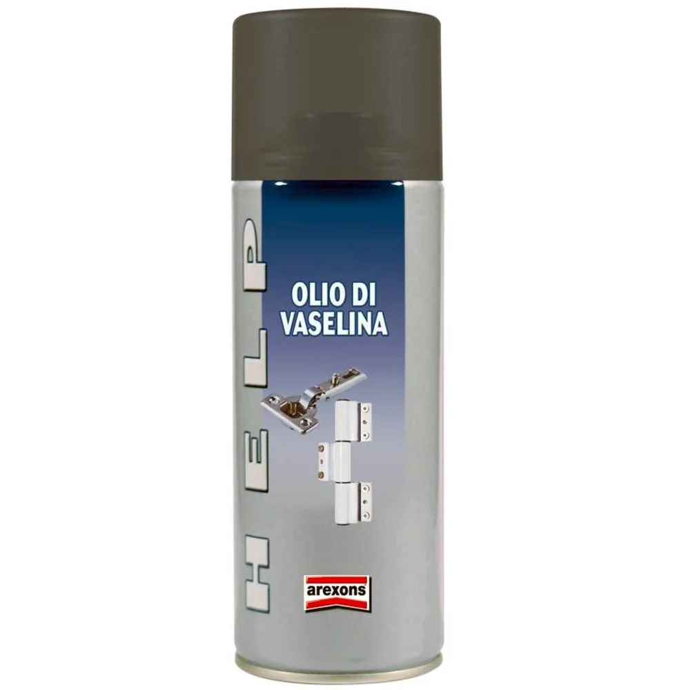 HELP LUBRIFICANTE OLIO DI VASELINA AREXONS 400ML PROTETTIVO BOMBOLETTA SPRY - Arexons ®