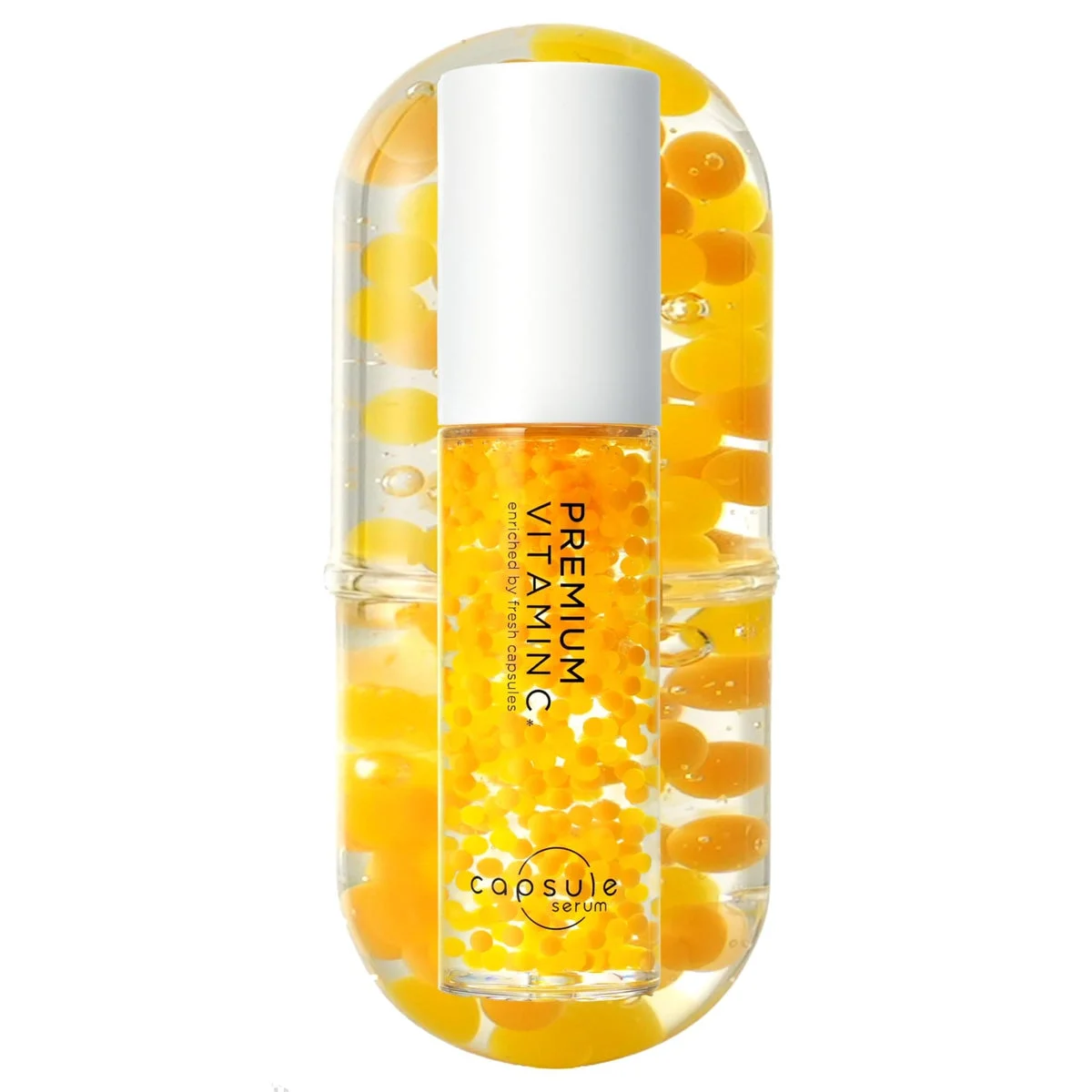 Siero viso Vitamina C ad alta concentrazione 30 ml con CICA e niacinamide - Capsule Serum