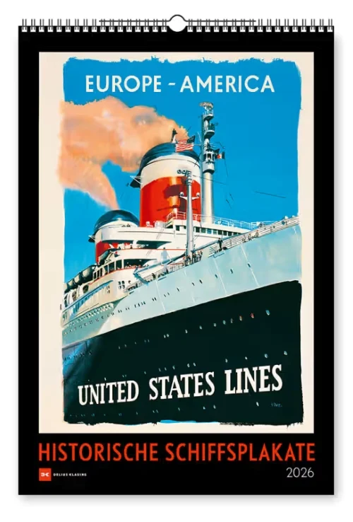historische schiffsplakate 2026 - Prodotti vari