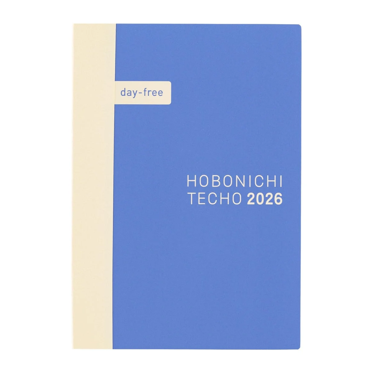 Hobonichi Techo 2026 agenda Day-Free A6 mensile con notebook da gennaio
