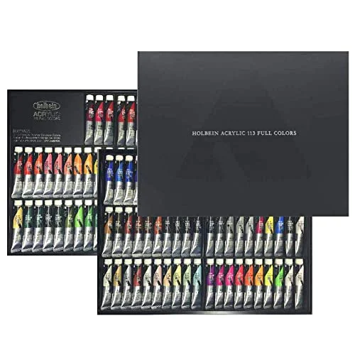 Holbein Acrylic Colors Heavy Body All Color Set AU999 20ml 113 Colors