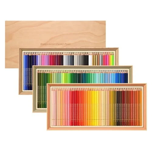 Holbein Set di Matite Colorate Artistiche in Scatola di Legno OP948 150 Colori