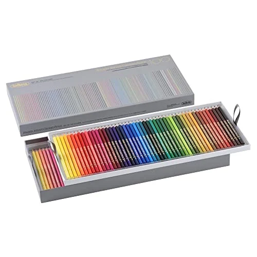 Holbein Matite Colorate Set da 100 Colori in Scatola di Carta