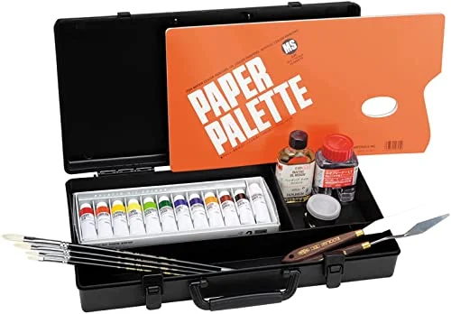 Holbein Oil Paint Attache Large Long Box C Set 130166