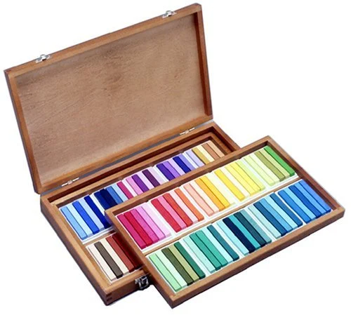 Holbein Oil Pastel U690 all colors wooden box 100 Color set 07690
