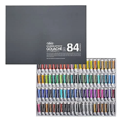 Holbein Opaque Watercolors 84 color set (Gouache) G731 03731
