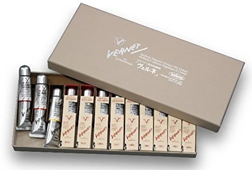 Holbein Set di Colori ad Olio Professionale 12 Colori 20ml V192 Box II