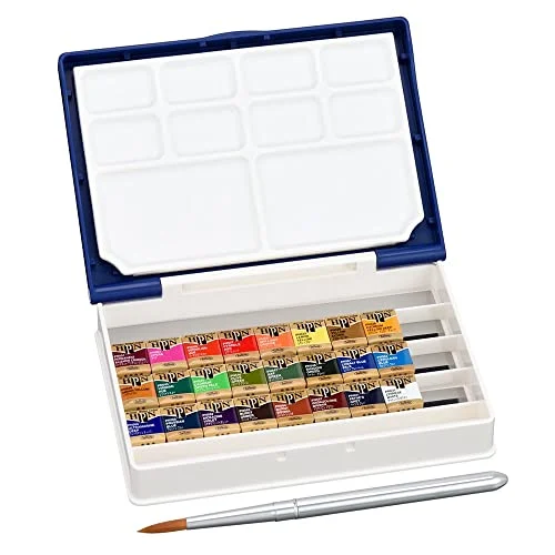 Holbein Acquerelli Solid 24 Colori Set PN697 Palm Box Plus 2697