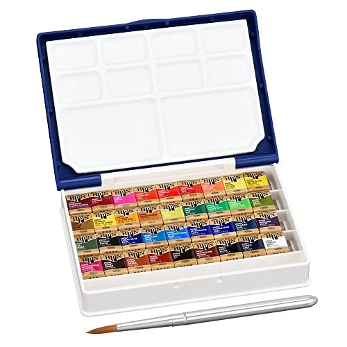 Holbein Acquerelli Solid 36 Colori Set PN698 Palm Box Plus 2698