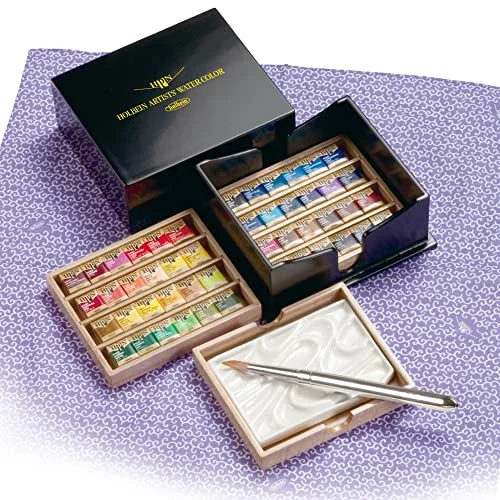 Holbein Acquerelli Solidi 48 Colori Set PN699 CUBE 2699