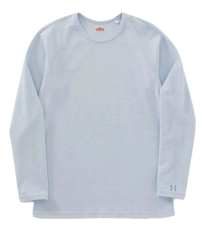 HOLLYWOOD RANCH MARKET T-shirt maniche lunghe a costine stretch Made in Japan