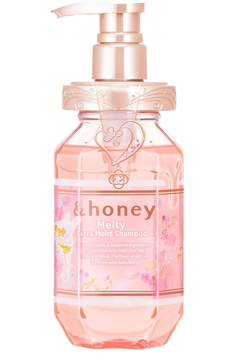 &HONEY Shampoo Extra Moist 440mL Limited Tinker Bell Design