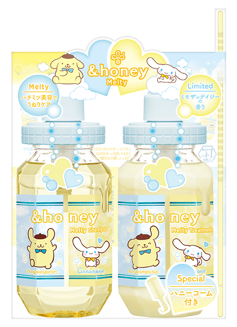 &honey Shampoo Trattamento Melty Set Edizione Limitata Cinnamoroll Pompompurin
