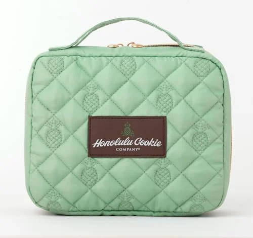 Honolulu Cookie Company Set: Quilted Pouch & Cookie Hair Clips