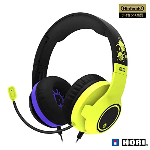 Hori Splatoon 3 Gaming Headset Standard for Nintendo Switch