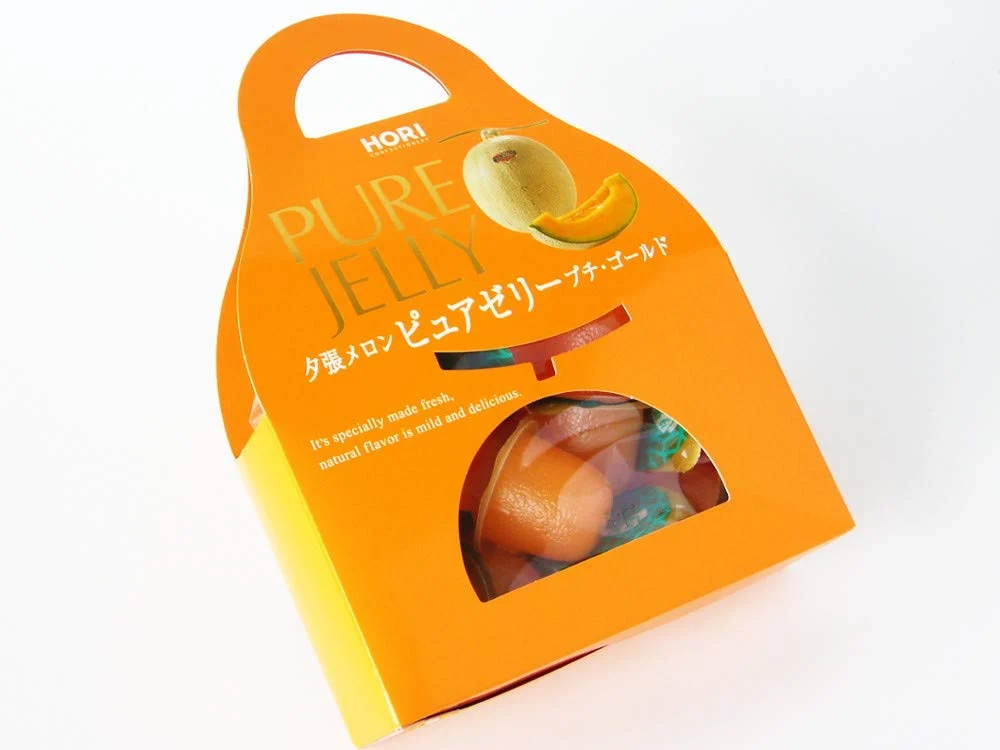 HORI Yubari Melon Pure Jelly Petit Gold 12pcs - WAFUU JAPAN