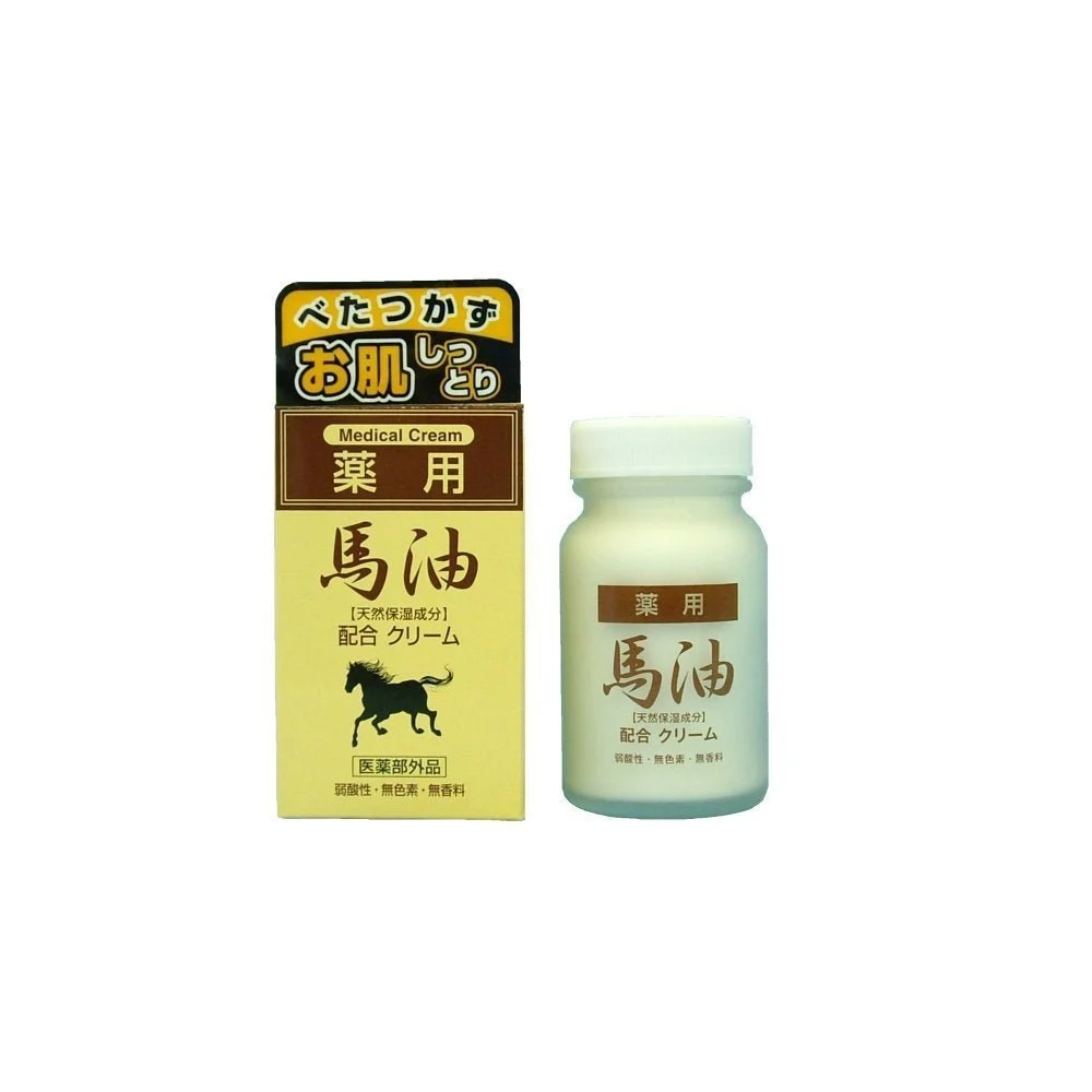 Horse Oil Blended Cream 70g - Moisturizing, Nourishing Formula - 70g