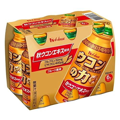 House Turmeric Extract Drink 100ml 6-Pack