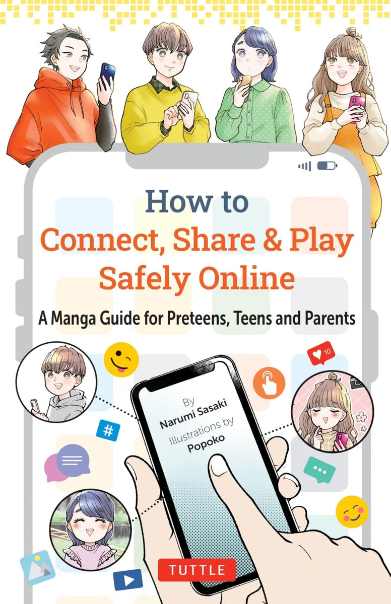 How to Connect Share & Play Safely Online: A Manga Guide for Teens & Parents - WAFUU JAPAN
