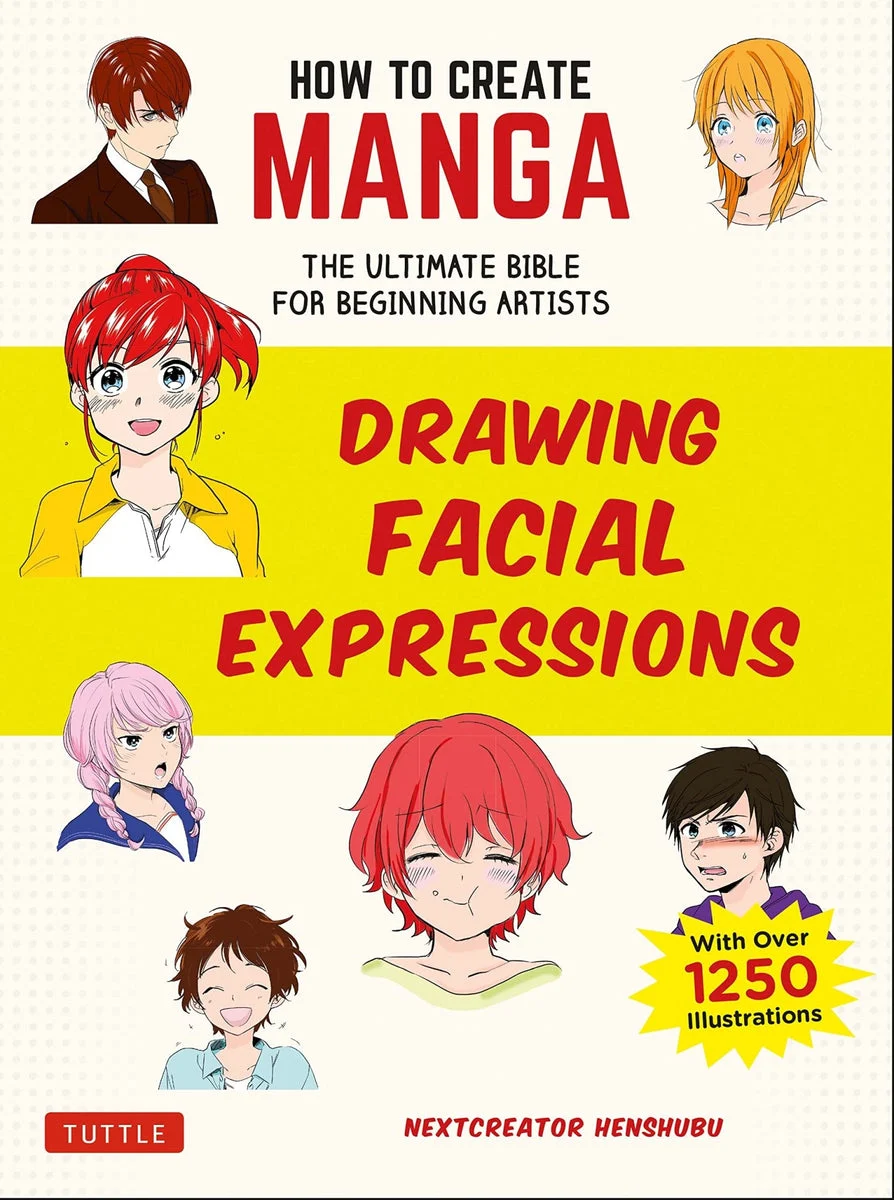 Guida Completa per Disegnare Espressioni Facciali Manga per Artisti Principianti - WAFUU JAPAN