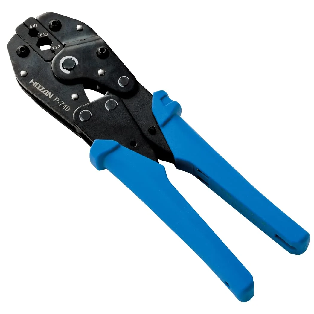 HOZAN Crimping tool Crimping tool for BNC/TNC/BNCC connector Compatible with: Nanasei Kagaku Tohconnector (former Toyo Connector) P-740