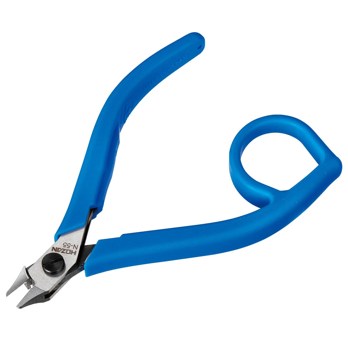 HOZAN Precision Nippers Full Flush Cut for Fine Copper Wire N-55