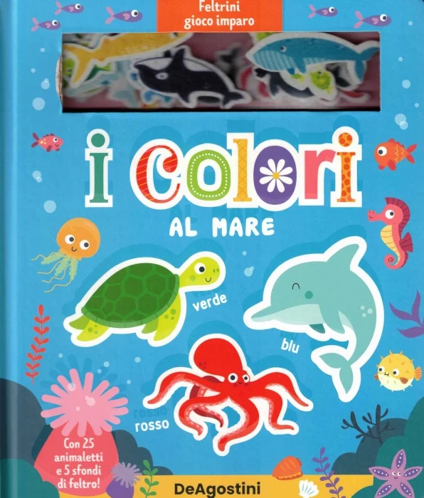 i colori al mare (feltrini gioco imparo) - Libri e DVD