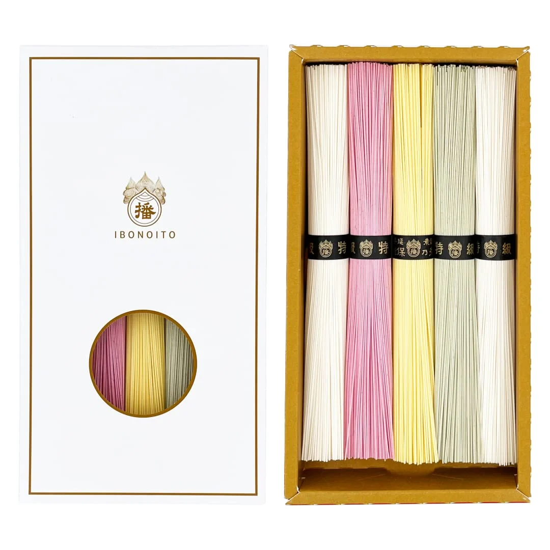 Ibonoito Somen Noodles Box Regalo Colorato Premium 50g x 5 CST-10