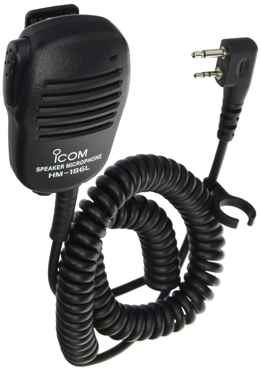 ICOM microfono altoparlante compatto per IC-4110 IC-4188D HM-186L
