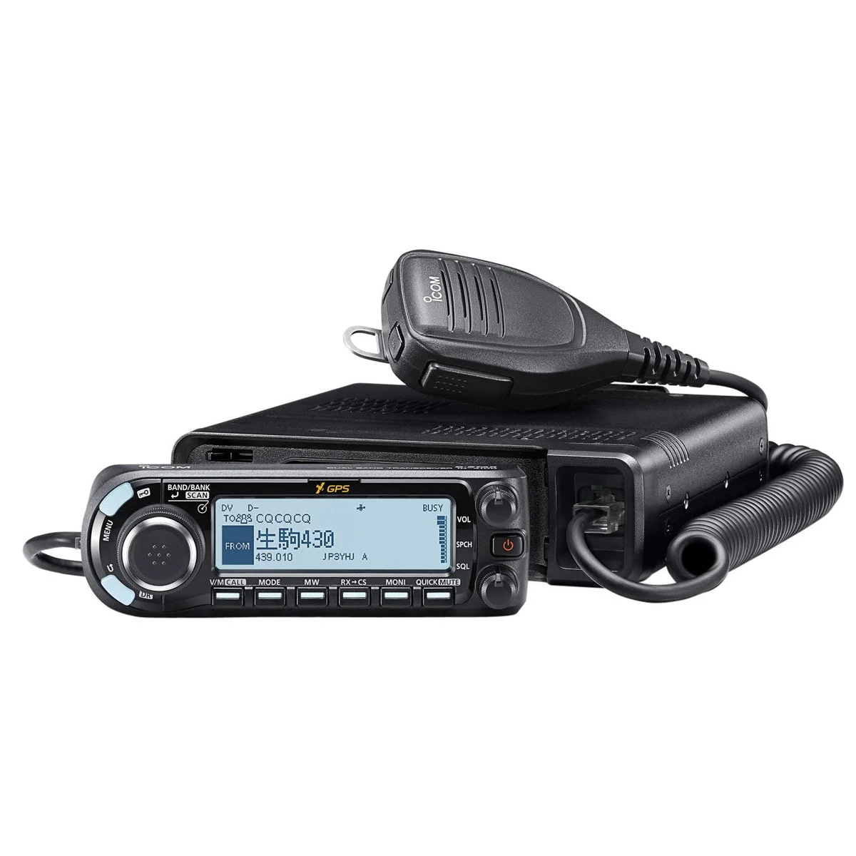 ICOM Transceptor Digital Doble Banda 20W con GPS ID-4100