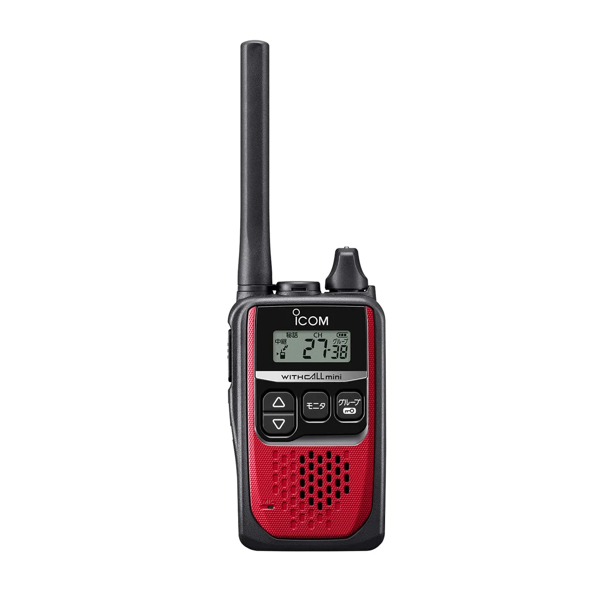 ICOM IC-4310R Ricetrasmettitore low power rosso 47 canali 400 MHz 10 mW