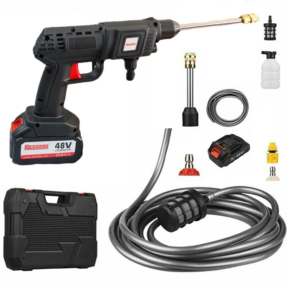 IDROPULITRICE PORTATILE MULTIUSO A BATTERIA 48V AD ACQUA ALTA PRESSIONE PER BARCA - TrAdE Shop Traesio