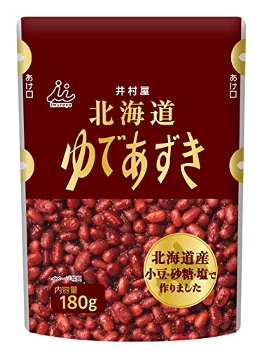 Imuraya Hokkaido Pouch Boiled Adzuki-bean Curd 180g x 10 bags