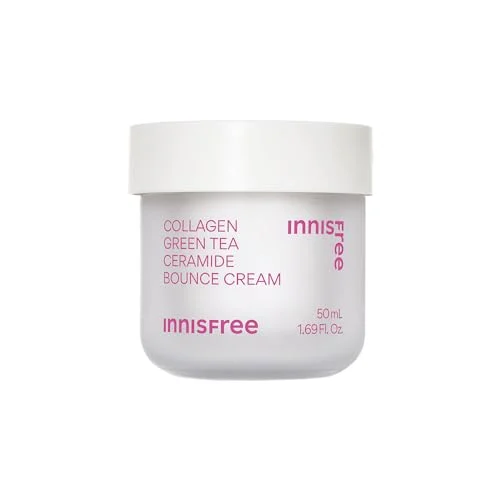 Innisfree Collagen Green Tea Ceramide Bounce Cream 50mL