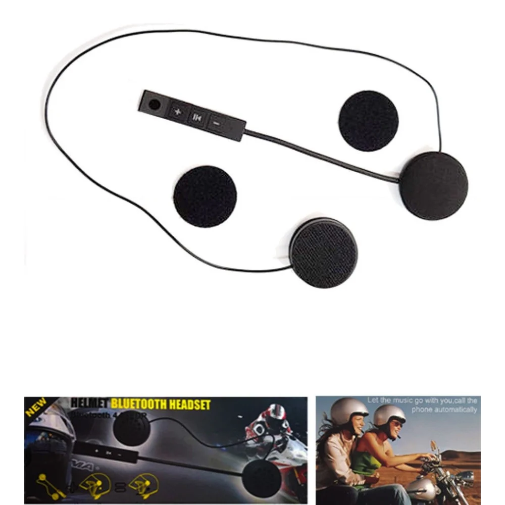 INTERFONO HEADSET MICROFONO AURICOLARE BLUETOOTH CASCO MOTO MP3 BP08 - TrAdE Shop Traesio
