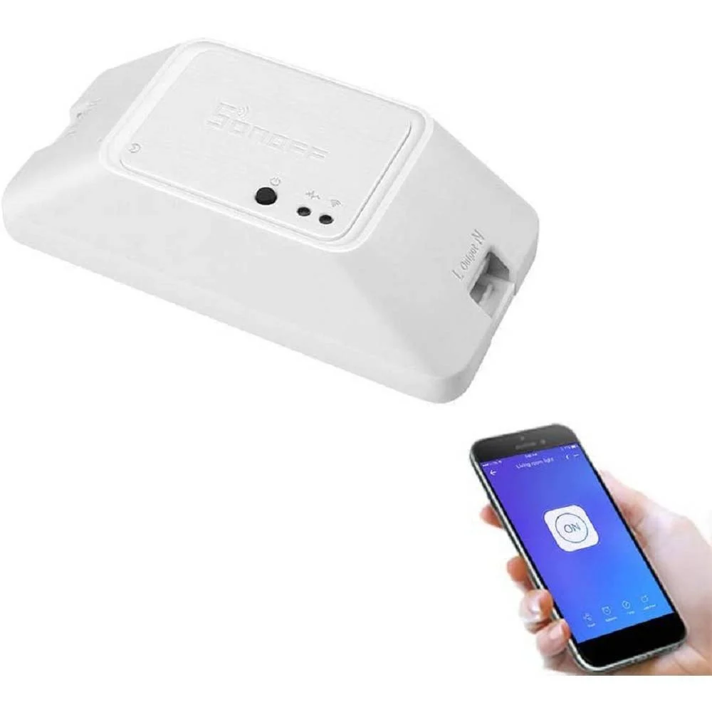 INTERRUTTORE 10A WIFI SONOFF CASA COMPATIBILE AMAZON ALEXA GOOGLE HOME BASICR3 - TrAdE Shop Traesio