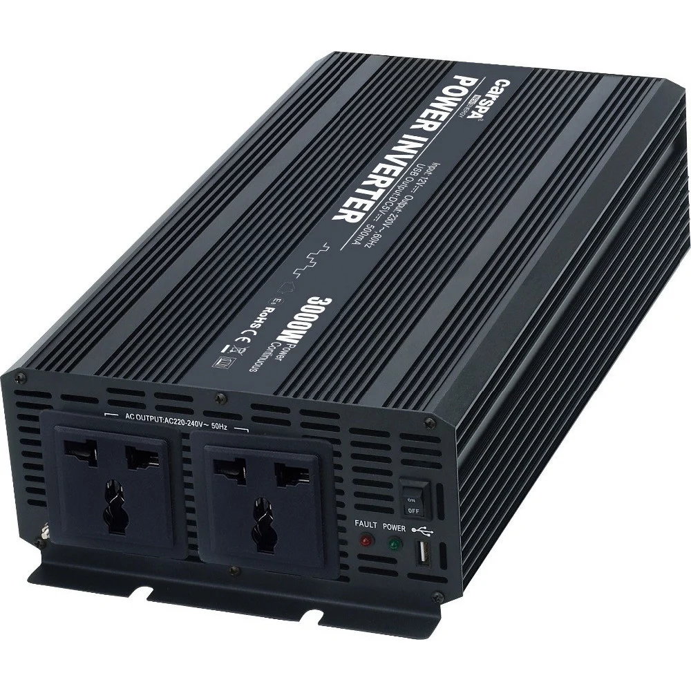 Inverter di corrente auto 3000W trasformatore di corrente convertitore camper - TrAdE Shop Traesio