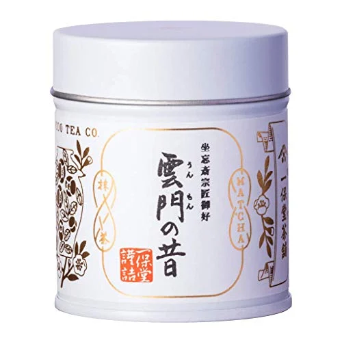 Ippodo Tea Matcha Unmon no Mukashi 40g Can - Premium Japanese Green Tea