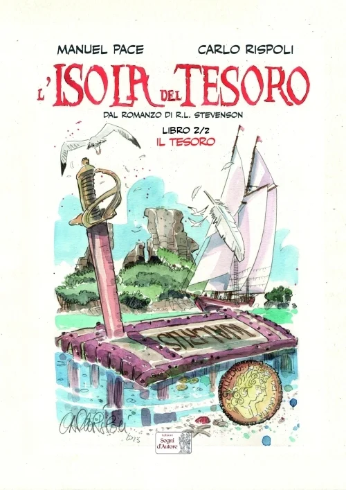 l’isola del tesoro – libro 2/2: il tesoro - Libri e DVD