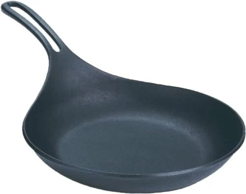 Iwachu Nambu Tekki Omelette Pan 24cm IH Blackened Finish Made in Japan