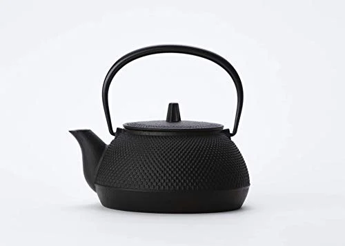 Iwachu Tetsubin Tetsubin w/Kuroyakke 0.65L Tetsubin kyusu 5 type new arale IH compatible 12822