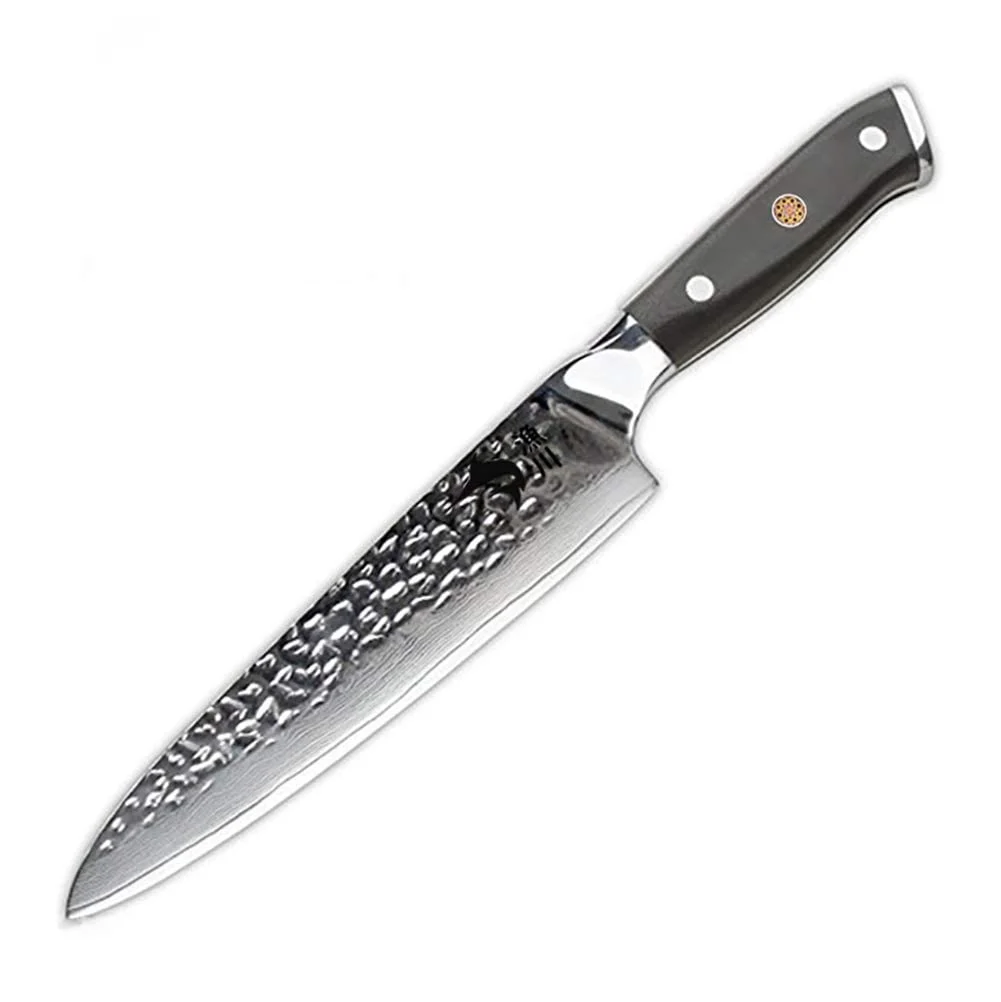 IZARIGAWA Coltello Santoku 195mm Acciaio Inossidabile VG10 Damascus All-Purpose