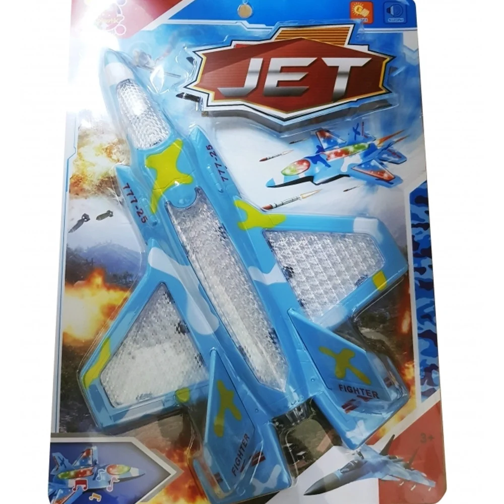 JET AEREO GUERRA MODELLO LUCI SUONI AEROPORTO INTERNAZIONALE MISSILE BIMBI GIOCO - TrAdE Shop Traesio