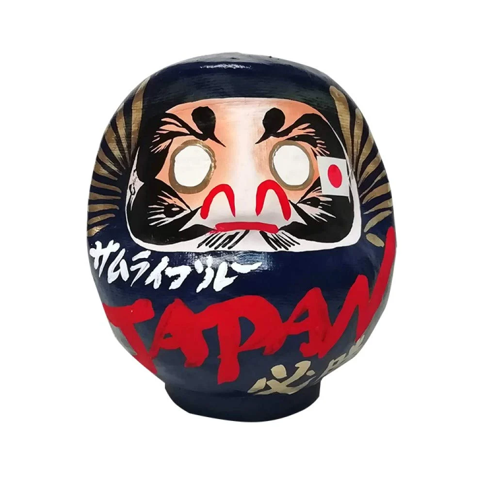 JFA Japan National Football Team Support Daruma No 4 Samurai Blue