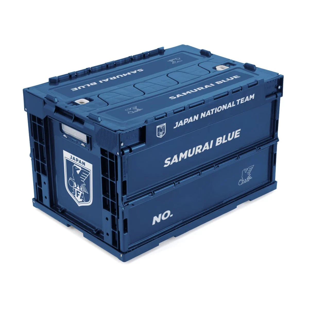 JFA SAMURAI BLUE contenitore pieghevole portaoggetti 50.1L navy 530×366×334mm - WAFUU JAPAN